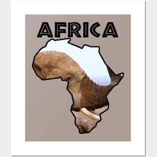 Africa Wildlife Continent Elephant Scents Posters and Art